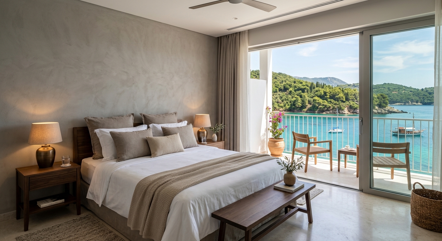 Sivota bay and coastline
